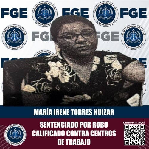 MUJER PASARÁ 7 AÑOS EN PRISIÓN POR ROBAR MÁS DE 585 MIL PESOS EN TIJUANA