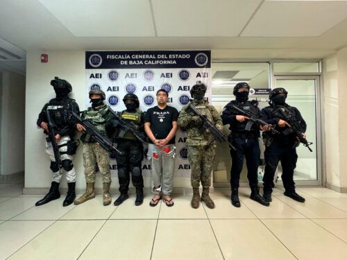 CAPTURAN A OBJETIVO PRIORITARIO CON ORDEN DE APREHENSIÓN EN TIJUANA