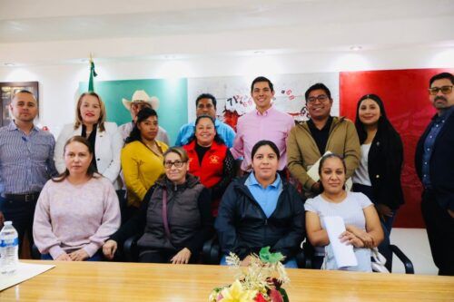 ROMÁN COTA SE REÚNE CON MOVIMIENTO ANTORCHISTA TECATE