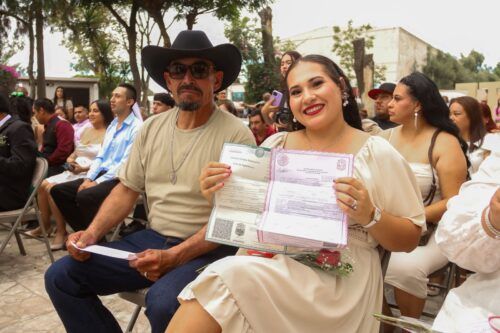 DIF TECATE CELEBRA EL AMOR CON 28 UNIONES EN MATRIMONIOS COLECTIVOS
