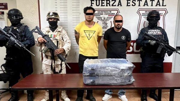 ASEGURAN FUERZA ESTATAL Y SEDENA MÁS DE 2 KILOS DE METANFETAMINA