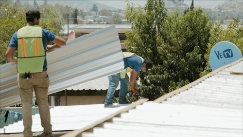 GOBIERNO DE TECATE INICIA EL PROGRAMA DE SUMINISTRO E INSTALACIÓN DE LÁMINA GALVANIZADA