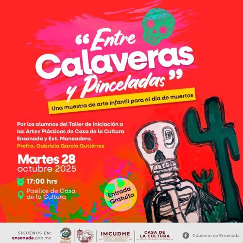 INVITAN A DESFILE, CONCURSO Y EXPOSICIÓN DE CATRINAS EN ENSENADA
