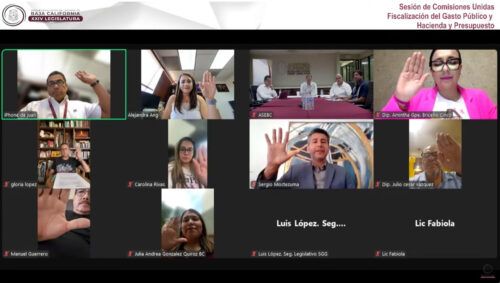 SESIONAN COMISIONES UNIDAS DE FISCALIZACIÓN DEL GASTO PÚBLICO Y HACIENDA Y PRESUPUESTO