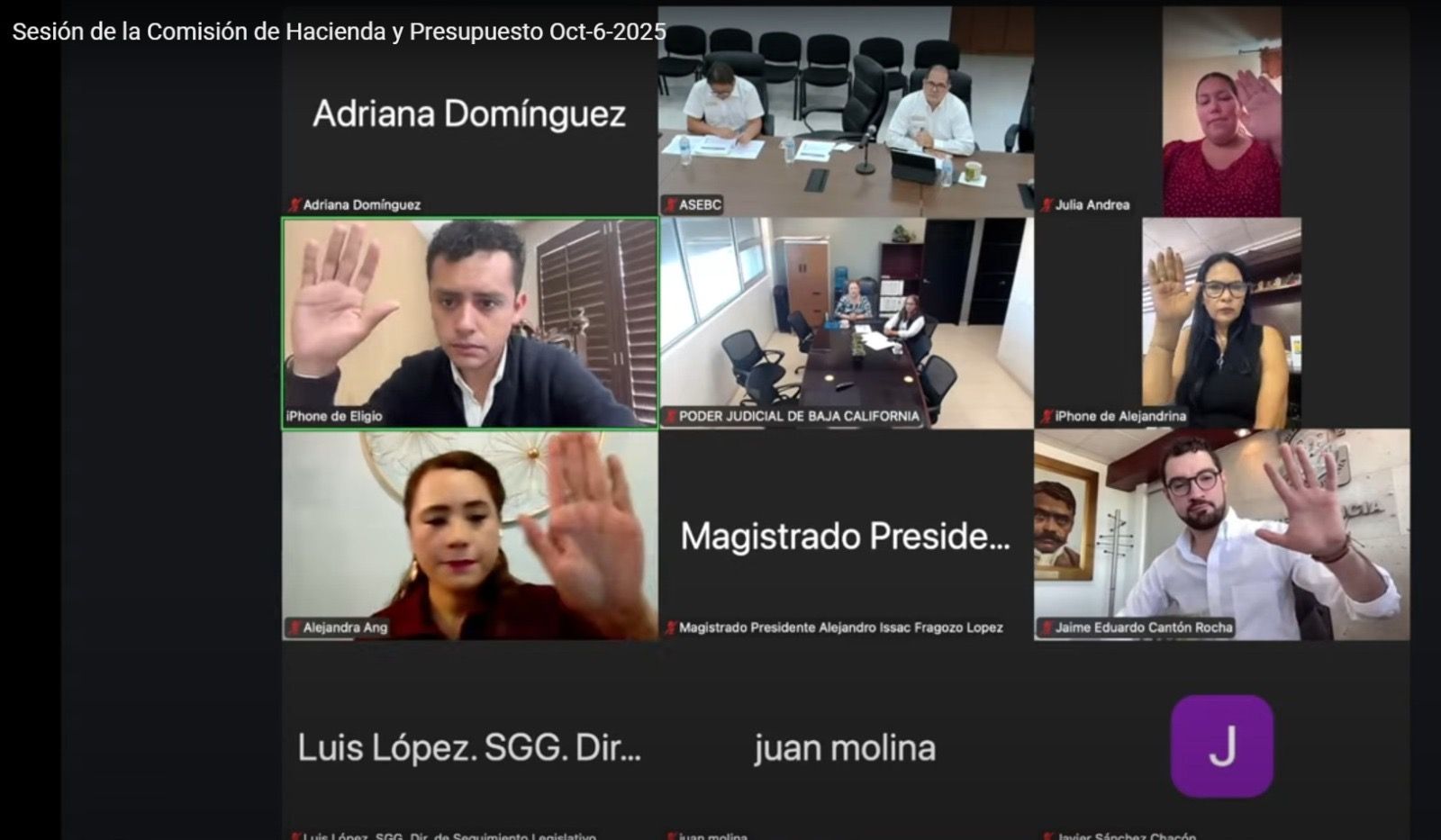 APRUEBAN SOLICITUD DEL PODER JUDICIAL DEL ESTADO EN COMISIÓN DE HACIENDA