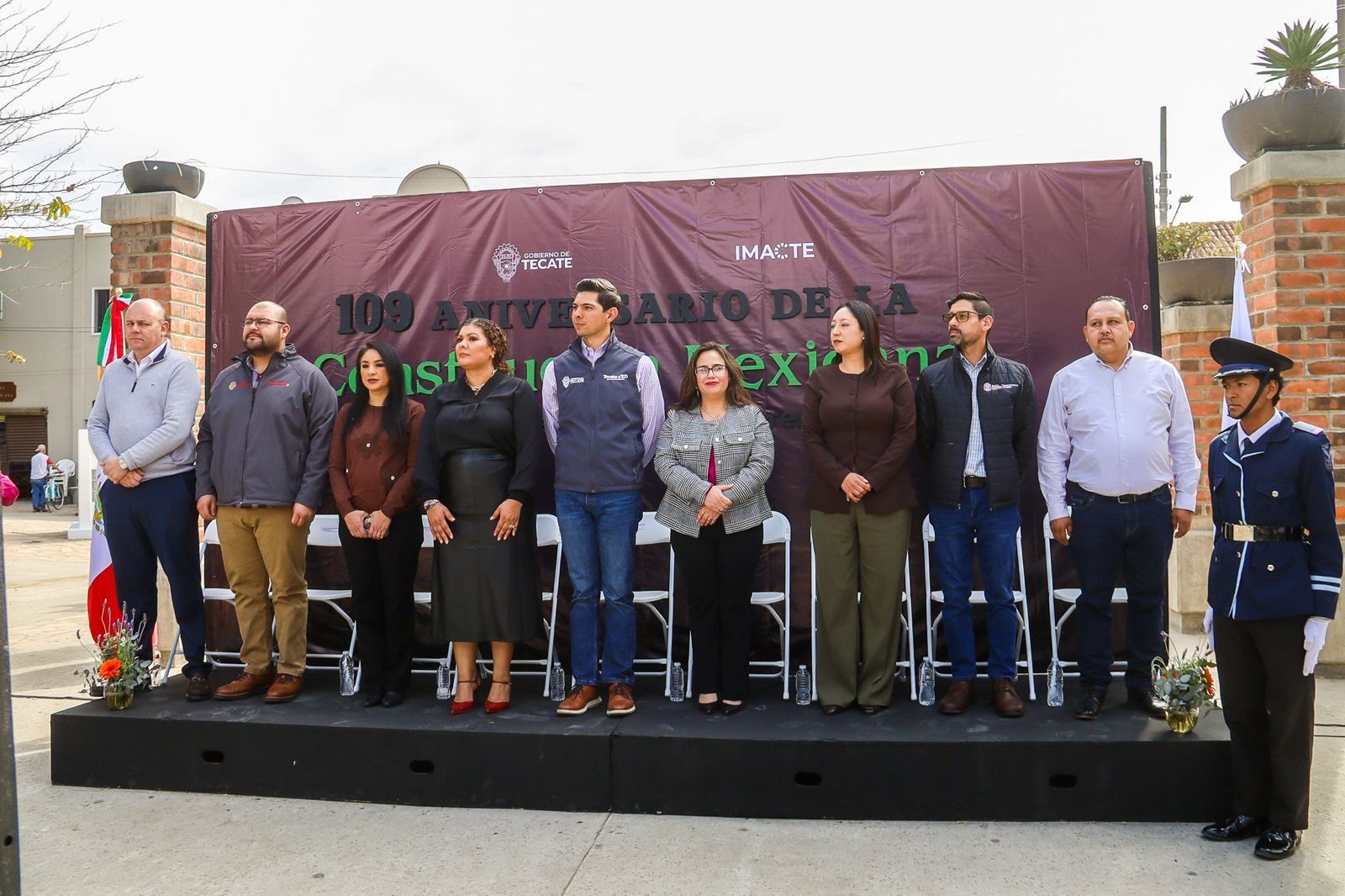 GOBIERNO DE TECATE CONMEMORA EL 109 ANIVERSARIO DE LA PROMULGACIÓN DE LA CONSTITUCIÓN POLÍTICA