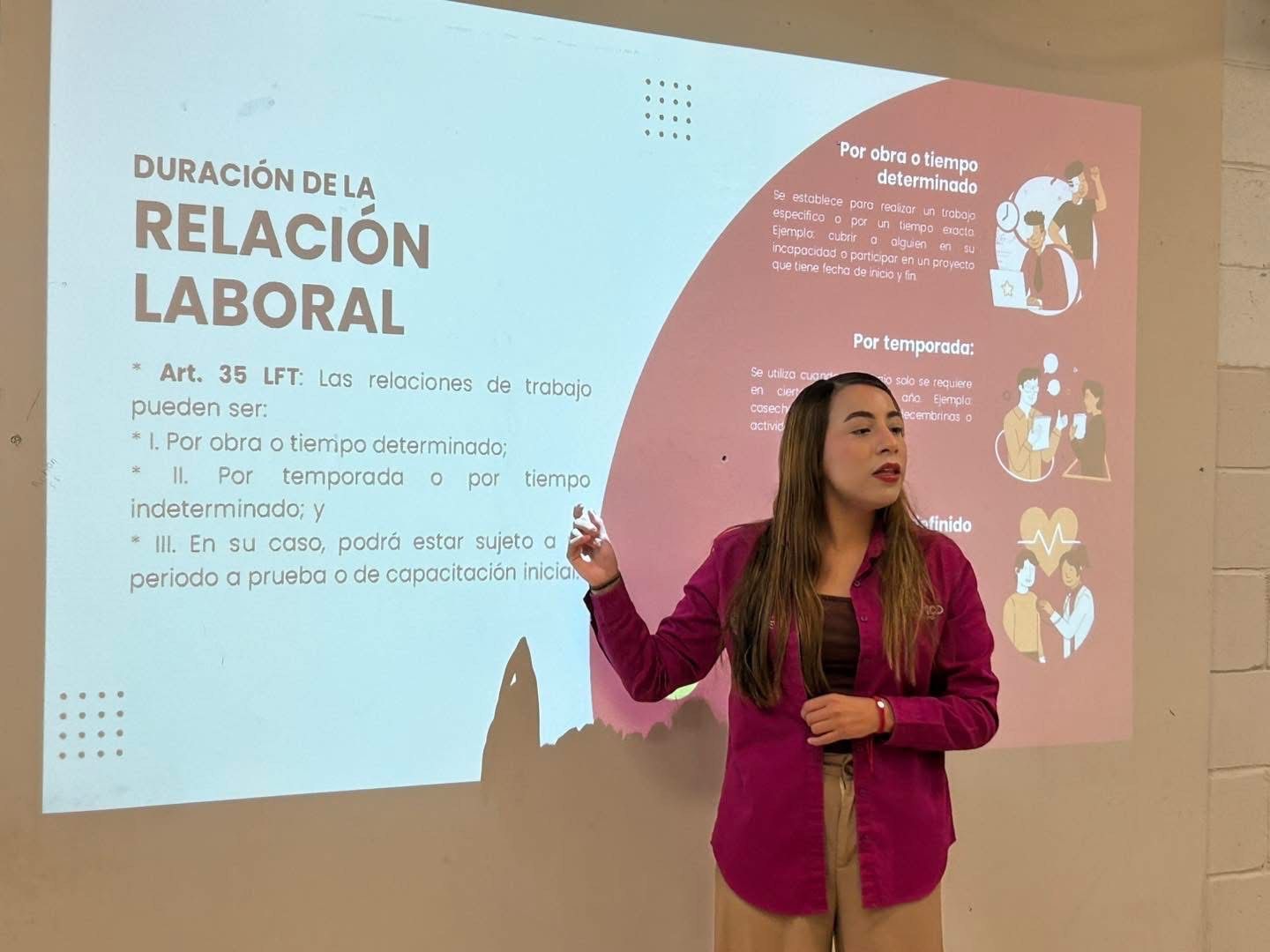 IMPULSAN A JUVENTUDES TECATENSES A CONOCER Y EJERCER SUS DERECHOS LABORALES