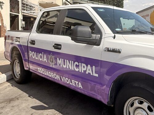 TECATE: ATIENDE ESCUADRÓN VIOLETA CASO DE VIOLENCIA DE PAREJA EN LA COLONIA FUNDADORES