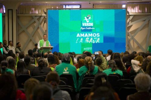 TOMA PROTESTA FAUSTO GALLARDO COMO DIRIGENTE ESTATAL DEL PARTIDO VERDE