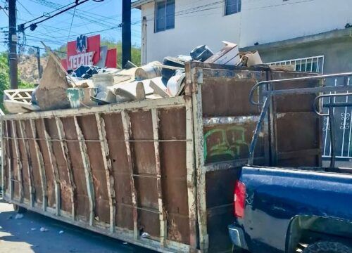 RECOLECTA GOBIERNO DE TECATE 18 TONELADAS DE RESIDUOS VOLUMINOSOS