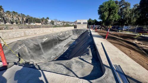 GOBIERNO DE TECATE AVANZA AL 90% EN LA CONSTRUCCIÓN DE LA LÍNEA MORADA