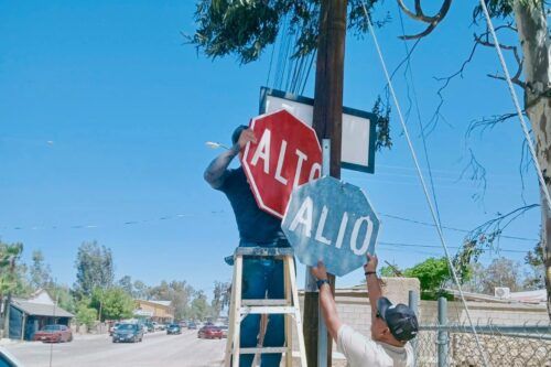 REFUERZA GOBIERNO DE TECATE LA SEGURIDAD VIAL EN EL MUNICIPIO
