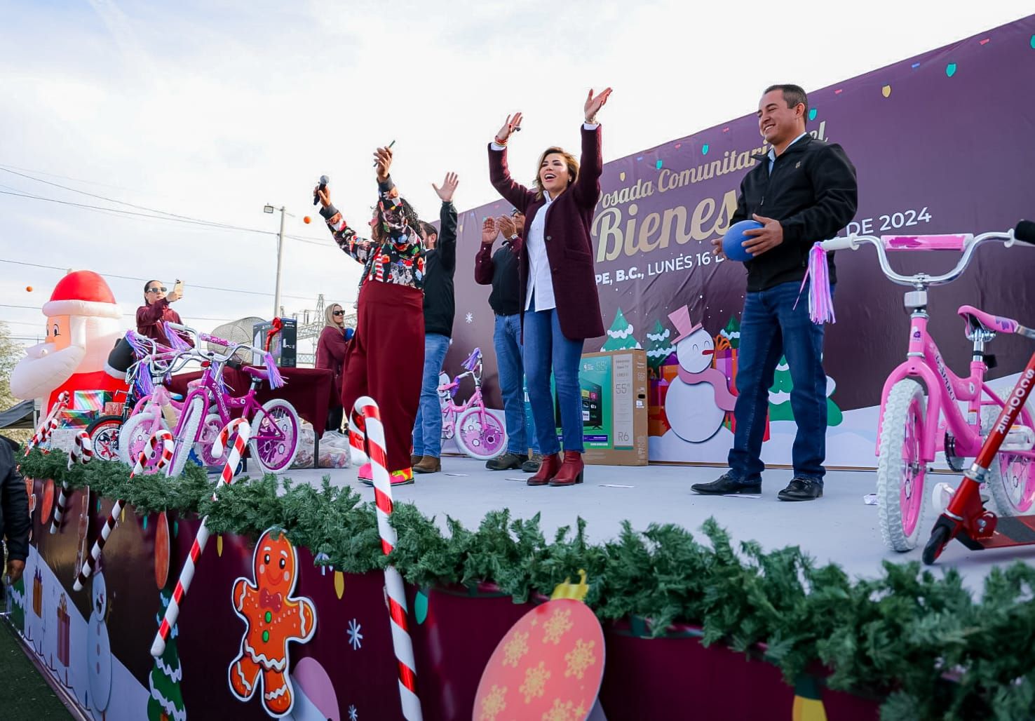 IMPULSA GOBIERNO DE MARINA DEL PILAR CELEBRACIONES NAVIDEÑAS CON DESARROLLO CULTURAL EN EL ESTADO