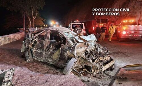 SE REGISTRA VOLCADURA EN LA RUMOROSA; UNA PERSONA RESULTA LESIONADA
