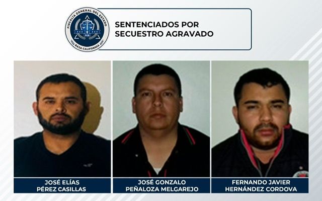 SENTENCIAN A 50 AÑOS DE PRISIÓN A TRES SECUESTRADORES