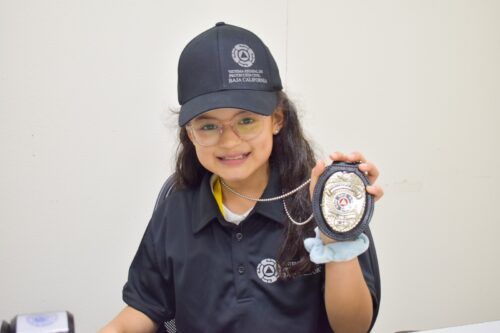 ES VANESSA JIMÉNEZ COORDINADORA ESTATAL DE PROTECCIÓN CIVIL POR UN DÍA