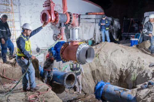 CESPTE CONCLUYE CON ÉXITO INTERCONEXIÓN DE ALTA TECNOLOGÍA EN TANQUE NORTE