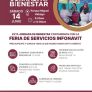 INVITAN A LA COMUNIDAD A PARTICIPAR EN LA JORNADA DE BIENESTAR CON FERIA DE SERVICIOS INFONAVIT