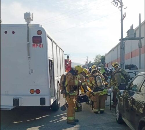 ACTIVAN PROTOCOLO DE SEGURIDAD EN EL PARQUE INDUSTRIAL TECATE POR POSIBLE RIESGO QUIMICO