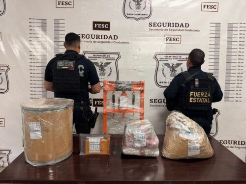 ASEGURAN MÁS DE 8 KILOGRAMOS DE FENTANILO ILEGAL