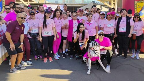 PARTICIPAN MÁS DE 200 EMPLEADOS Y EMPLEADAS EN CARRERA ATLÉTICA CONTRA EL CÁNCER DE MAMA DEL CONGRESO DEL ESTADO