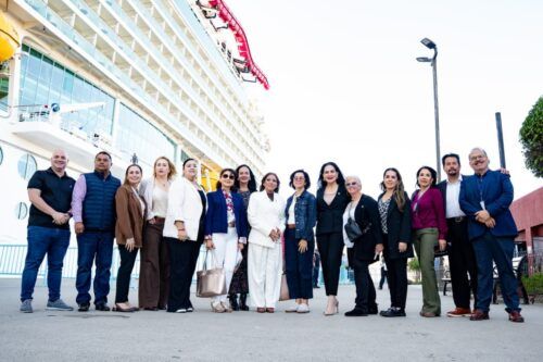 CLAUDIA AGATÓN IMPULSA EL FORTALECIOMIENTO DE  ENSENADA COMO DESTINO DE ARRIBO DE CRUCEROS