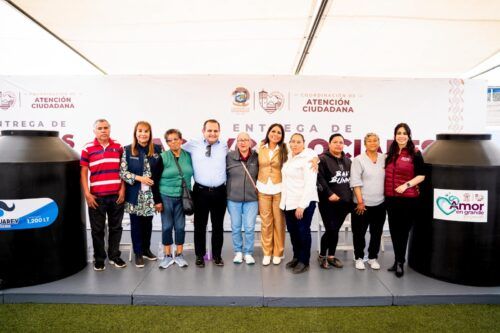 ENTREGA ALCALDESA CLAUDIA AGATÓN APOYOS SOCIALES Y PRODUCTIVOS