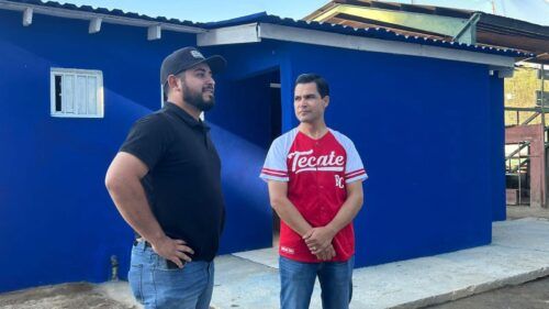 BETO VALLE ARRANCA REHABILITACIÓN DEL CAMPO DE BÉISBOL MANUEL ESTRADA EN SAN JOSÉ