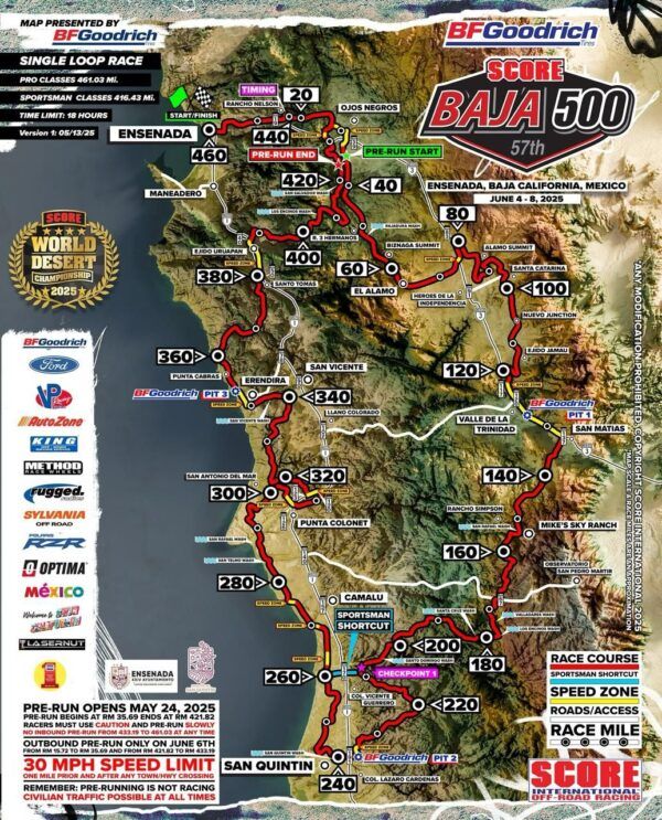 ENSENADA SE PREPARA PARA RECIBIR LA SCORE BAJA 500