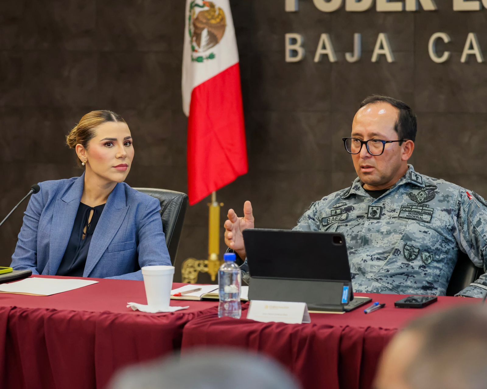 REFUERZA GOBERNADORA MARINA DEL PILAR ACCIONES DE SEGURIDAD EN COORDINACIÓN CON LOS TRES ÓRDENES DE GOBIERNO