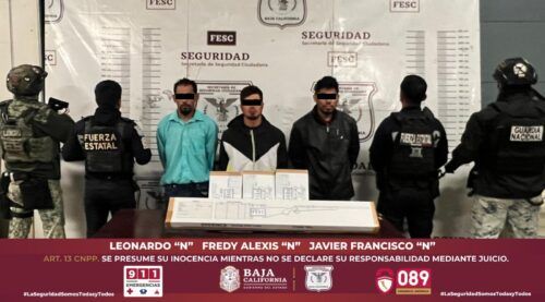 CAPTURAN A BANDA DE PONCHALLANTAS EN POBLADO EL HONGO, TECATE