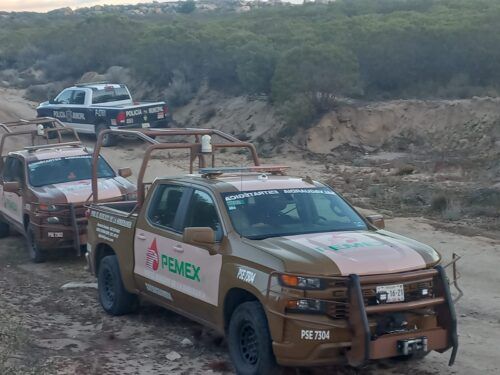 TECATE: LOCALIZAN TOMA CLANDESTINA EN DUCTO DE PEMEX