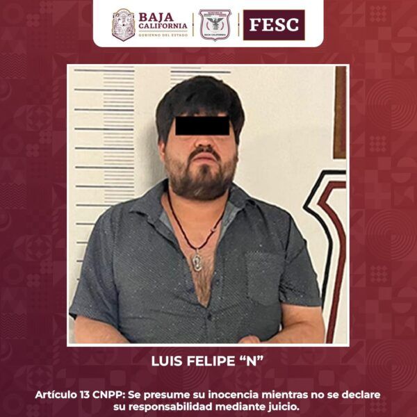 DETIENE FESC A PRESUNTO DELINCUENTE REQUERIDO POR ESTADOS UNIDOS EN TIJUANA