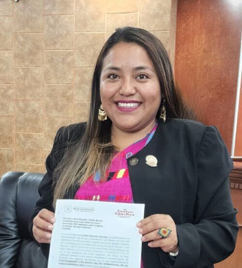DIPUTADA EVELYN SÁNCHEZ REAFIRMA COMPROMISO CON LA JUSTICIA Y LOS DERECHOS DE LOS PUEBLOS INDÍGENAS