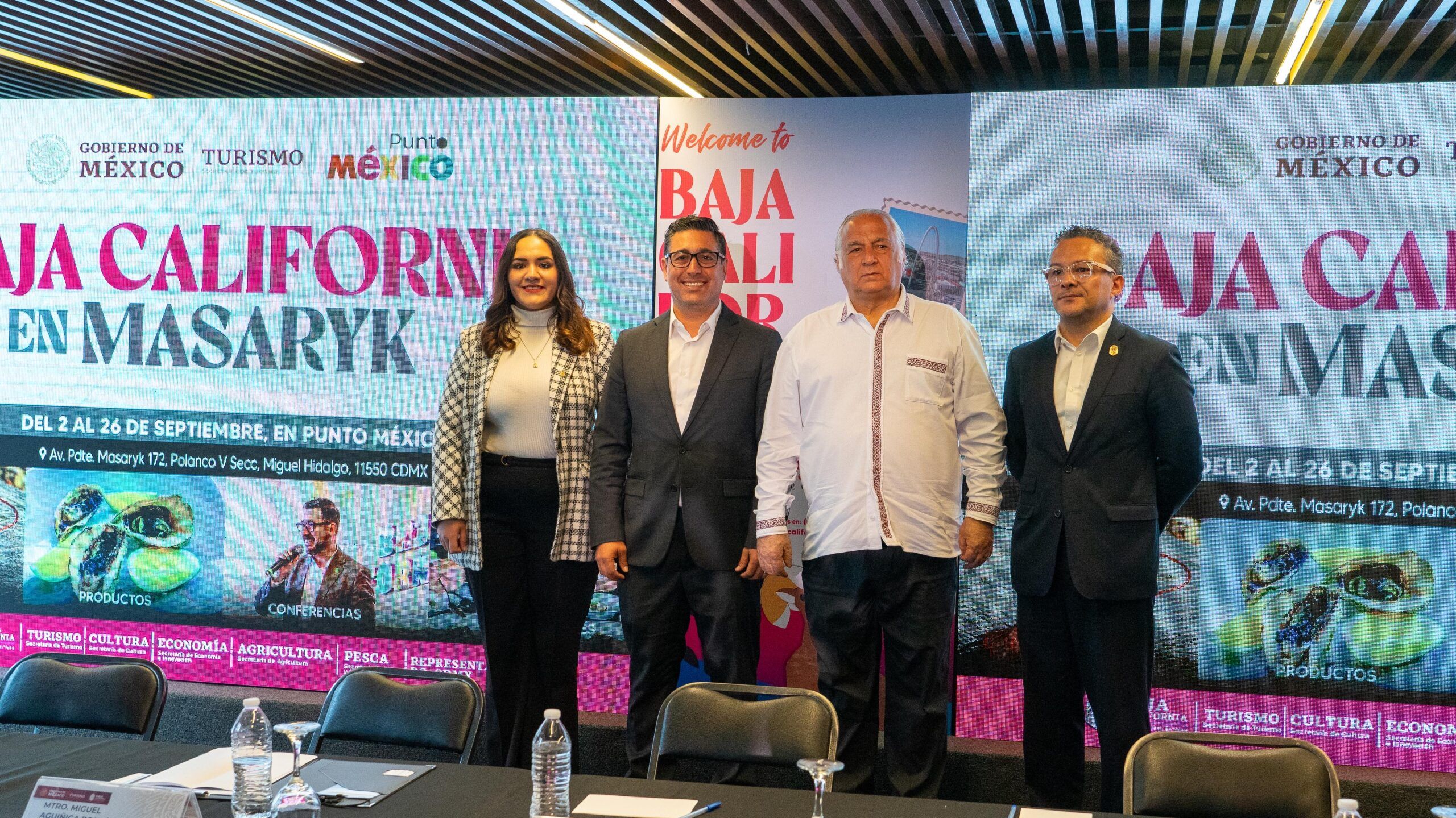 BAJA CALIFORNIA LLEVA SU CULTURA Y GASTRONOMÍA A MASARYK EN PUNTO MÉXICO