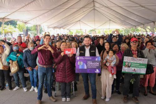 REFUERZA ROMÁN COTA ACCIONES PARA EL BIENESTAR DE LAS Y LOS TECATENSES