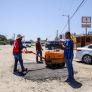 INICIAN TRABAJOS DE BACHEO EN CERRO AZUL TRAS MÁS DE UNA DÉCADA SIN MANTENIMIENTO