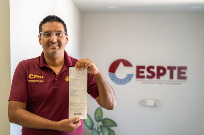 PROMUEVE CESPTE LAS FORMAS DE PAGO EN EL SERVICIO DE AGUA POTABLE