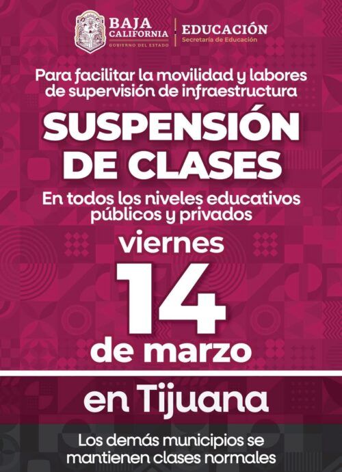 GOBIERNO DE TECATE INFORMA SOBRE REANUDACIÓN DE CLASES EN EL MUNICIPIO