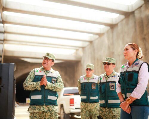 AVANZA VIADUCTO ELEVADO EN TIJUANA AL 92.1% PARA TRANSFORMAR LA MOVILIDAD DE BC: GOBERNADORA MARINA DEL PILAR