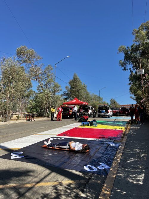 REALIZAN MACRO SIMULACRO EN CONMEMORACIÓN DEL 19 DE SEPTIEMBRE