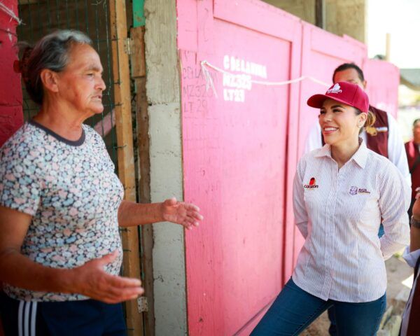 CASA POR CASA LLEVAN JORNADA DE PAZ A FAMILIAS VULNERABLES DE TIJUANA: GOBERNADORA MARINA DEL PILAR