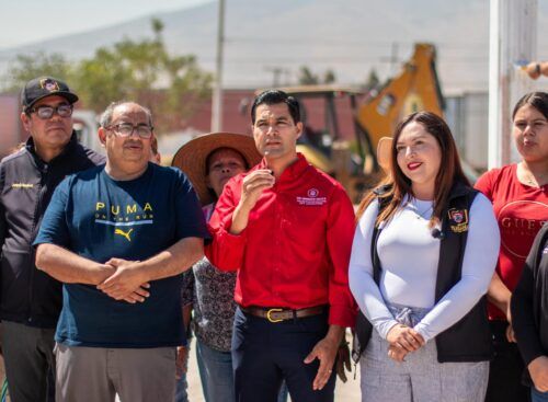 REFUERZAN ACCIONES DE MEJORAMIENTO URBANO EN EJIDO OJO DE AGUA