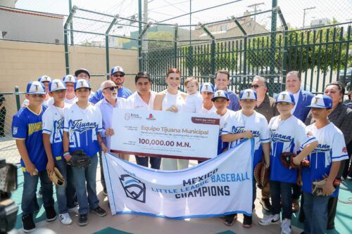 IMPULSA MARINA DEL PILAR A NIÑOS BEISBOLISTAS PARA COMPETENCIA INTERNACIONAL