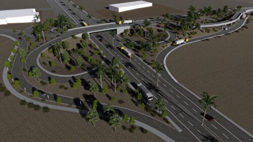 INICIA SIDURT OBRA EN NODO EL SAUZAL EN ENSENADA