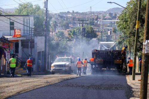 INICIA GOBIERNO DE TECATE REENCARPETADO EN CALLE JOSÉ GUTIÉRREZ DURÁN