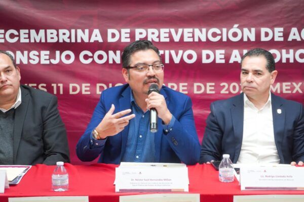 PARTICIPA SECRETARÍA DE SALUD EN ACCIONES PREVENTIVAS ANTE CONSUMO DE ALCOHOL EN FECHAS DECEMBRINAS
