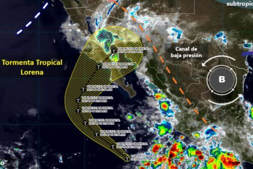 REALIZAN SESIÓN DEL COMITÉ DE EMERGENCIAS ANTE POSIBLE AFECTACIÓN POR LA TORMENTA TROPICAL LORENA
