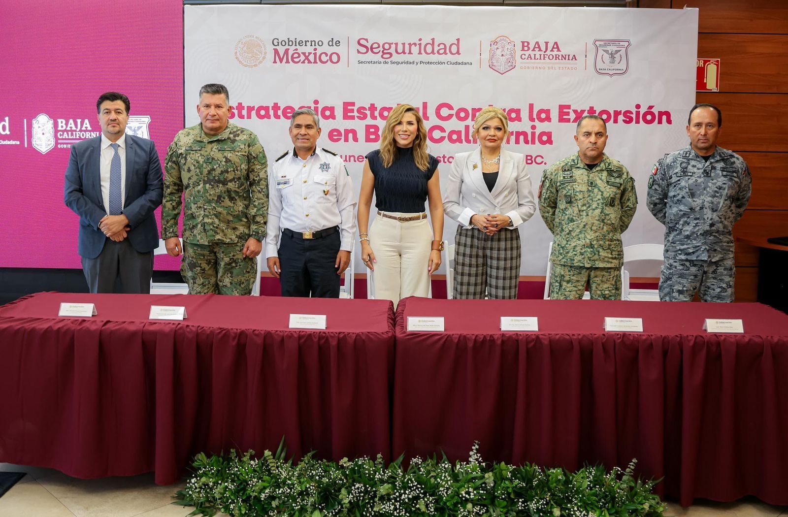 PRESENTA GOBIERNO DE MARINA DEL PILAR ESTRATEGIA ESTATAL PARA COMBATIR LA EXTORSIÓN EN BC