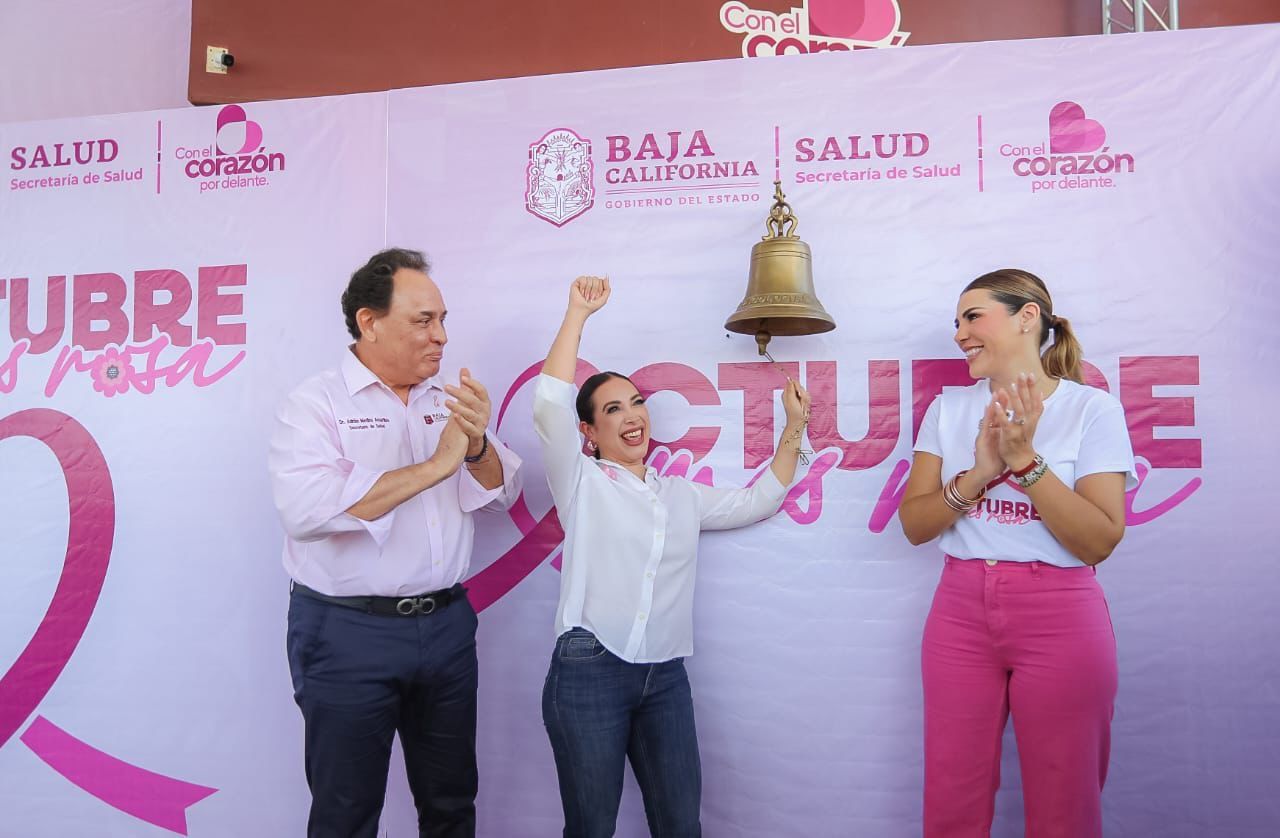 REAFIRMA GOBERNADORA MARINA DEL PILAR COMPROMISO PARA PREVENIR CÁNCER DE MAMA EN BC